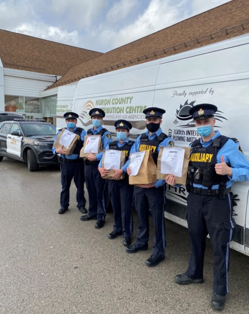 Huron Opp Auxiliary Raise Thousands Of Pounds Of Food For Food Bank