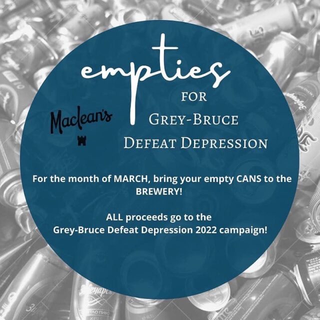 Hanover Brewery Collecting Empties in Support of Defeating Depression