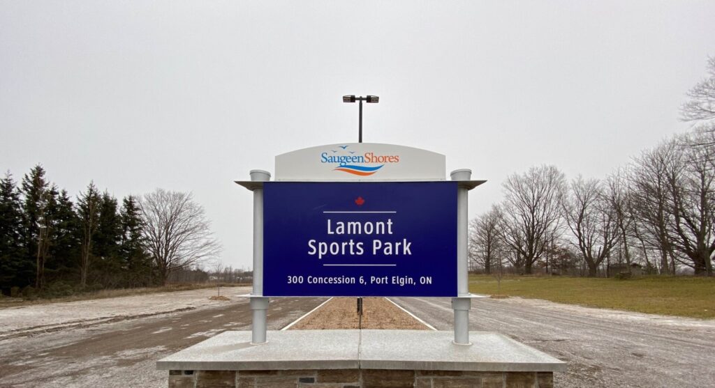 Saugeen Shores revises plan for Phase 2 of Lamont Sports Park due to Cost Concerns