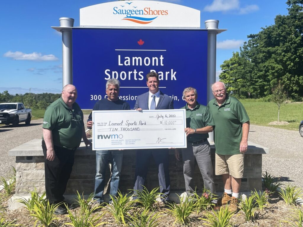 Three more ,000 donations for Lamont Sports Park