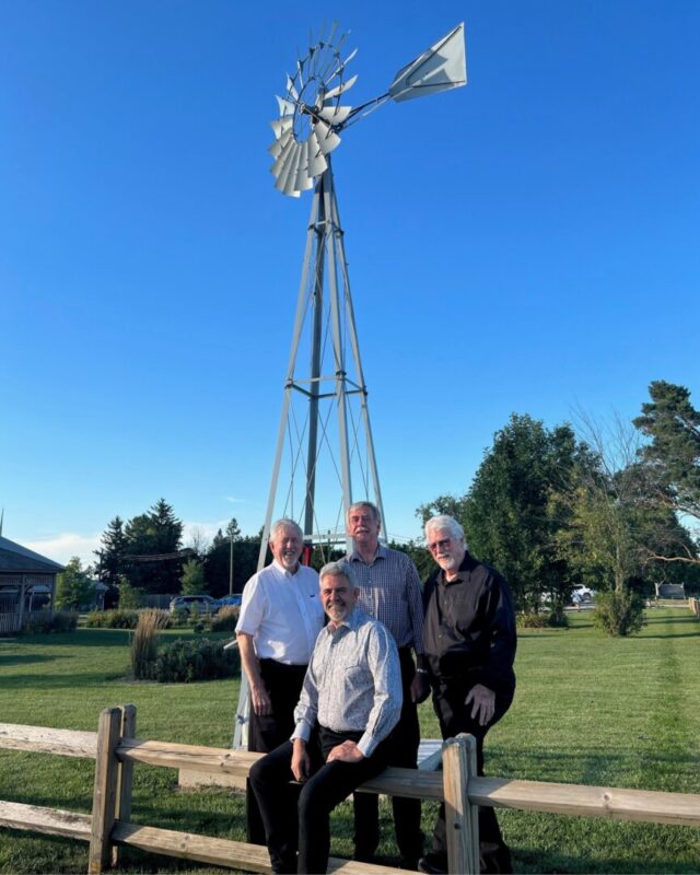 huron country playhouse windmill donation