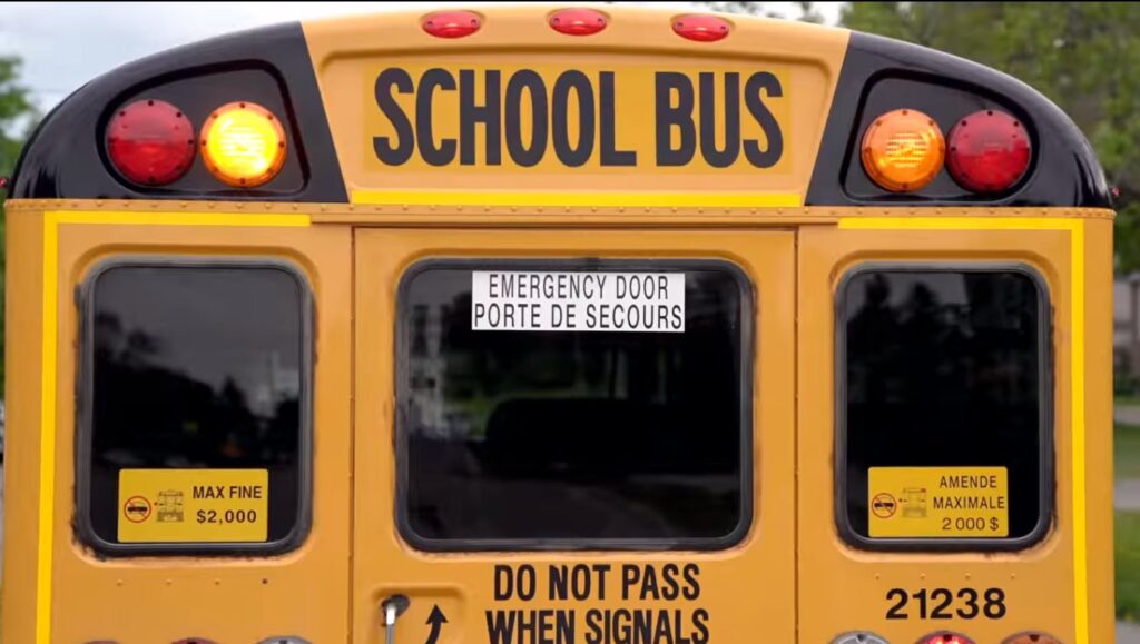 Teenager Driver charged by South Bruce OPP for failing to Stop for School Bus Tuesday Afternoon