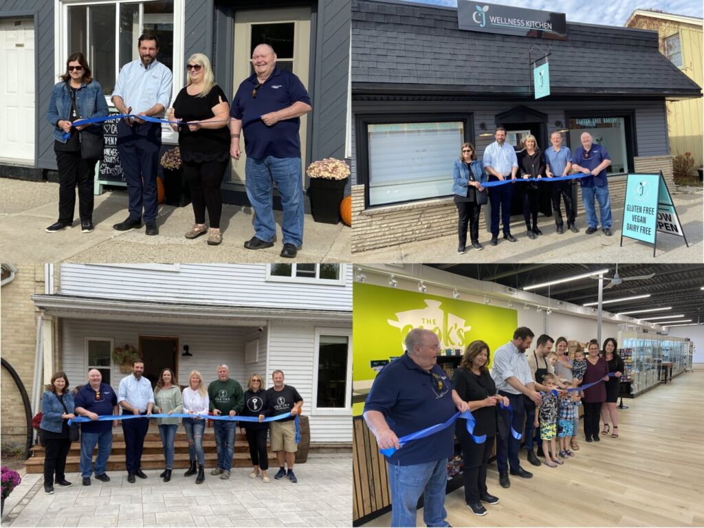 Saugeen Shores Chamber shares Ribbon Cutting of 4 New Area Businesses