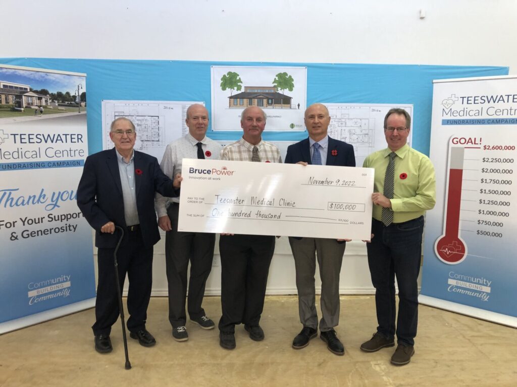 Teeswater Medical Centre campaign crosses  million raised