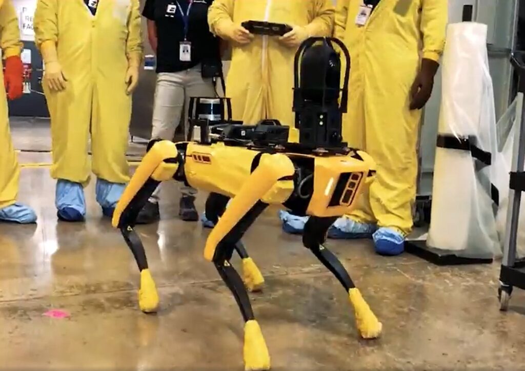 Bruce Power testing Robotic Dog in Plants & Reactor Vaults