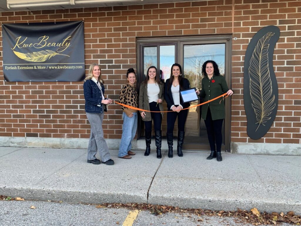 Kincardine BIA welcomes new business KWE Beauty to Downtown with Grand Opening tonight 6 to 8 pm