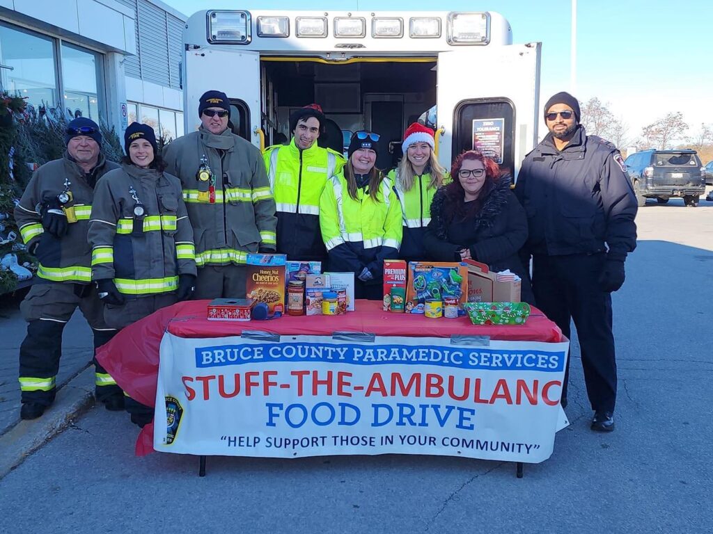 First Responders Food Drive collects over 3,000 lbs