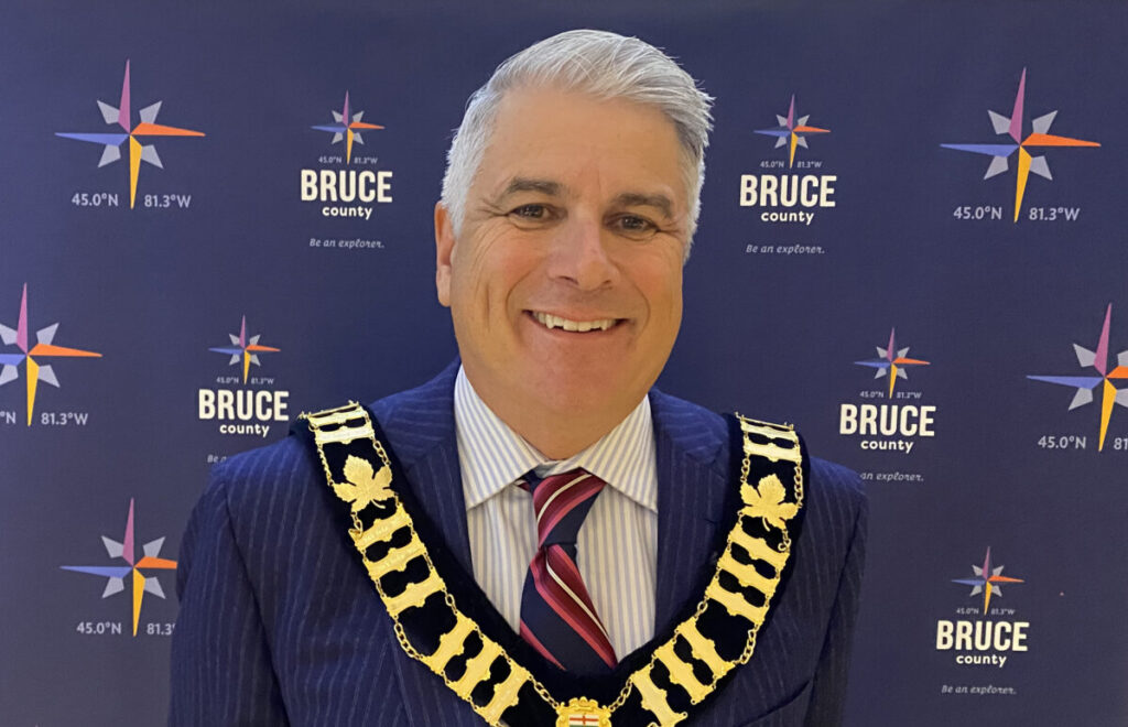 Chris Peabody Acclaimed as Bruce County Warden