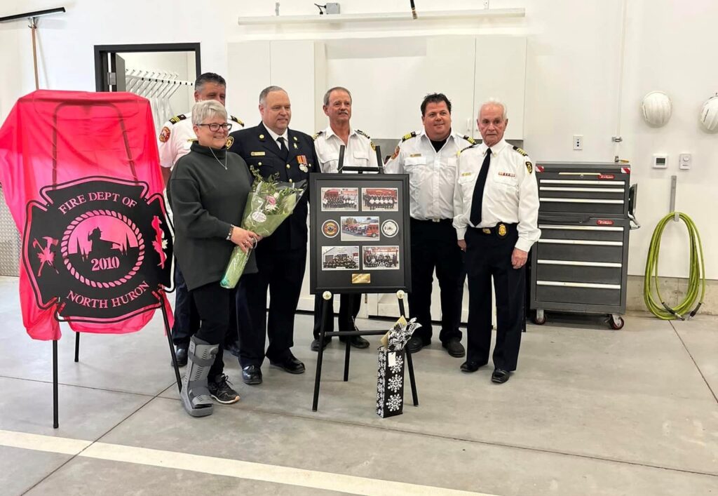 Huron East Fire Chief retires from position after almost 20 years