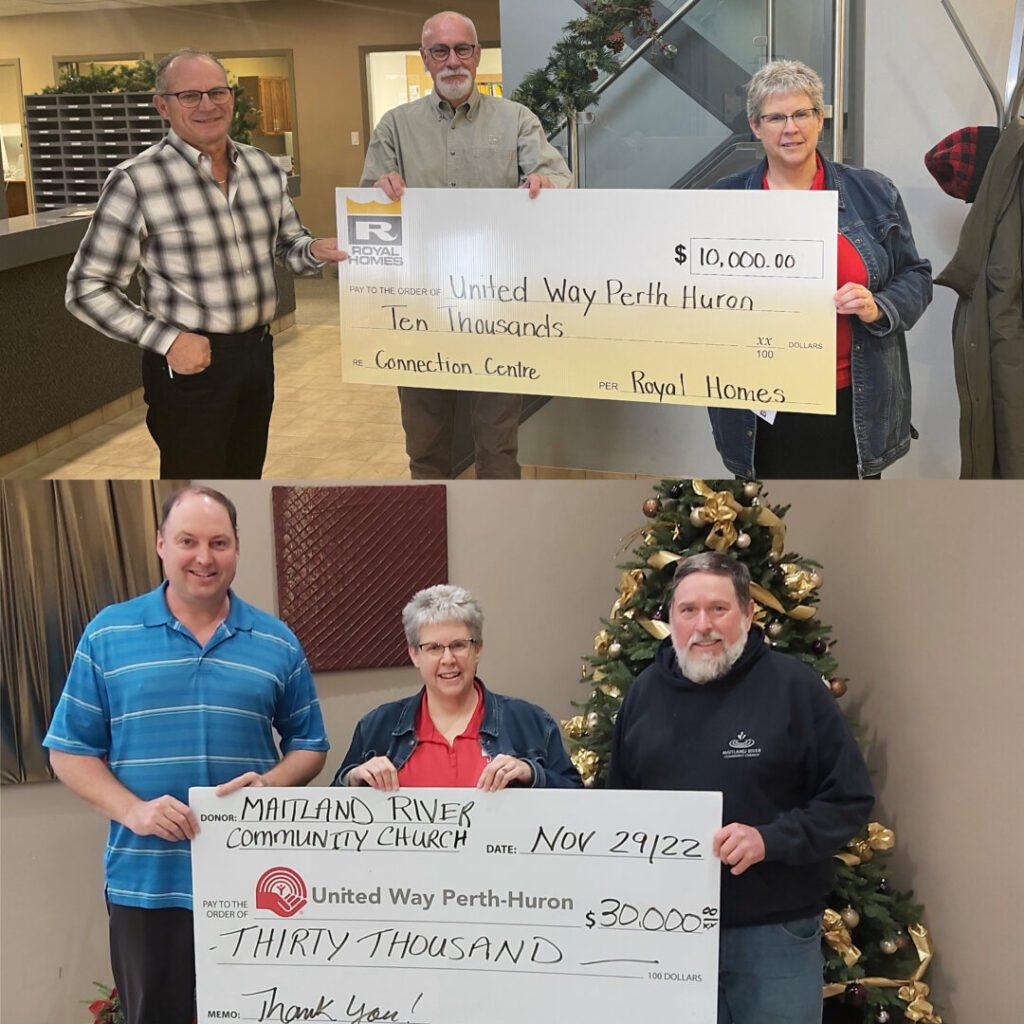 North Huron Connection Centre receives Two Generous Donations