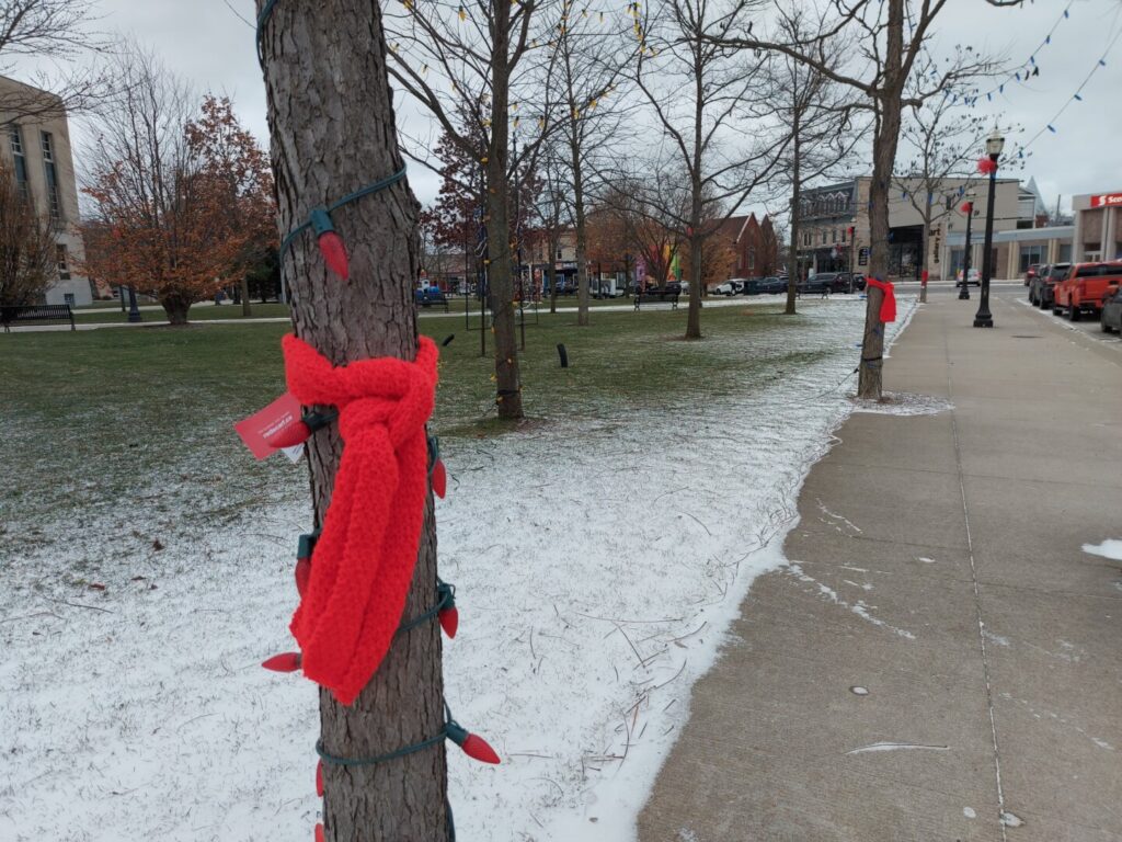 Goderich gets red for World AIDS Day