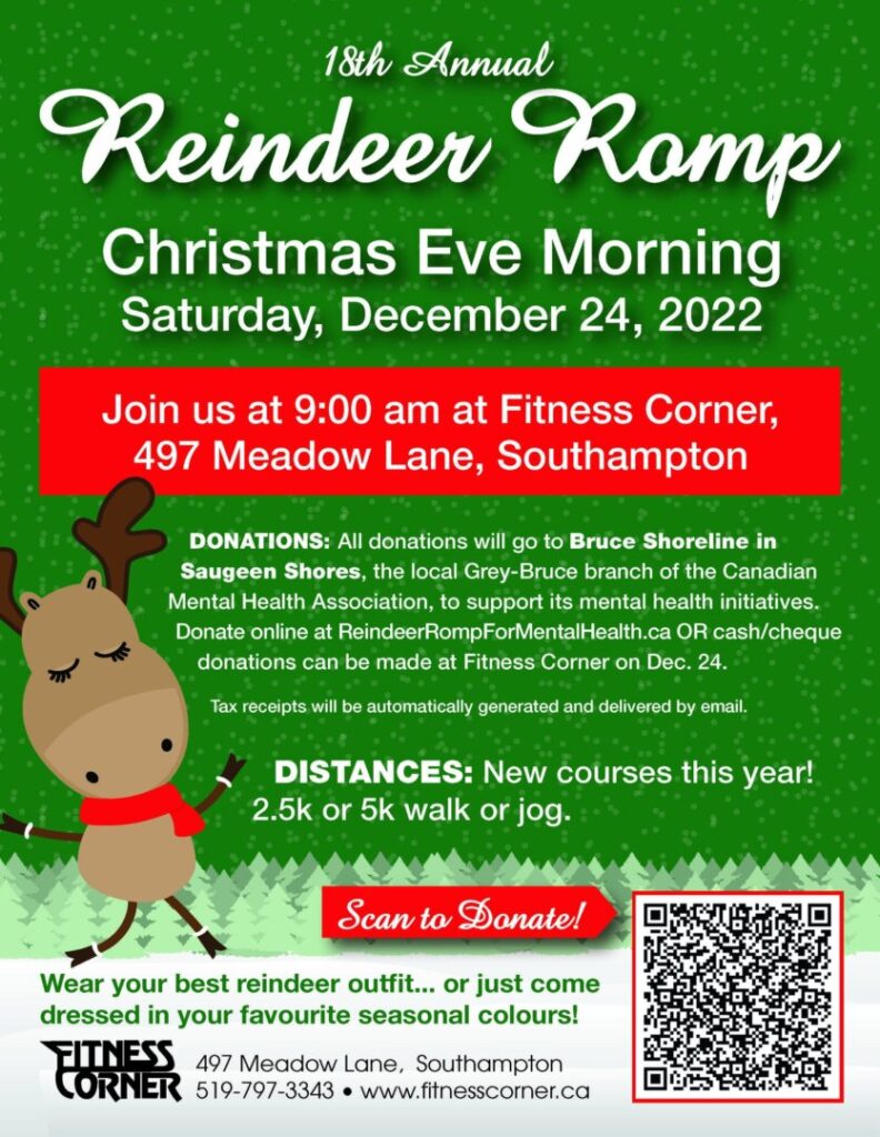 18th Annual Reindeer Romp set for Christmas Eve Morning in Southampton