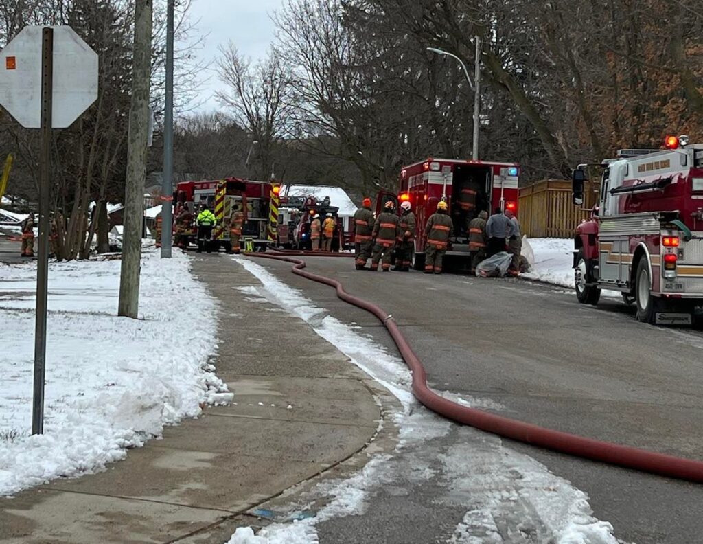 Man charged with arson in Walkerton apartment fire