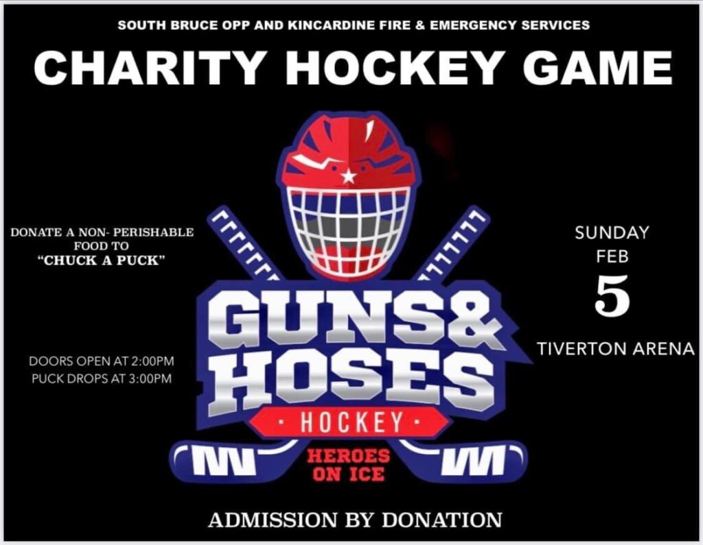 Guns and Hoses game goes in Tiverton this Sunday