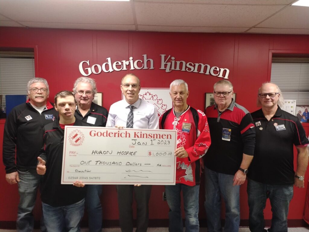 Kinsmen Club of Goderich gives back to various groups