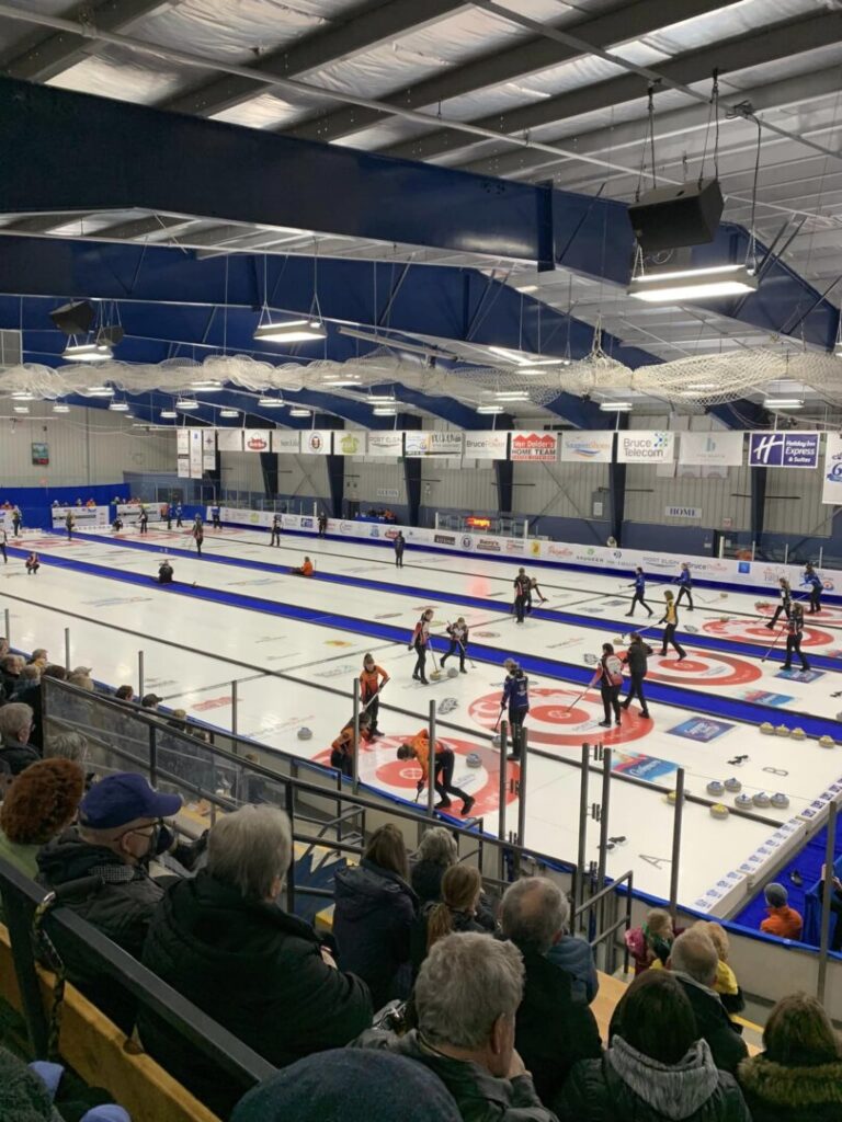 Curling Action kicks off at Port Elgin Chrysler 2023 Ontario Tankard Scotties in Port Elgin