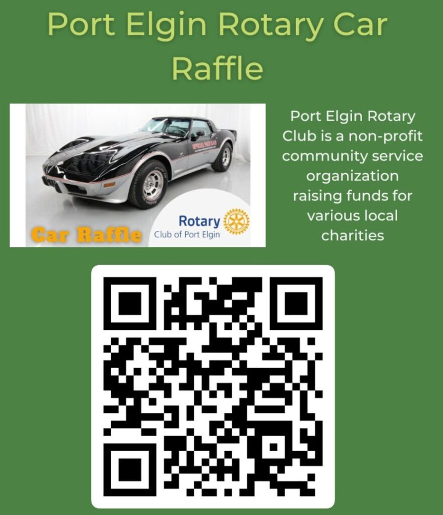 Huron Shores Hospice provides QR Code to Buy Dream Car Raffle Tickets