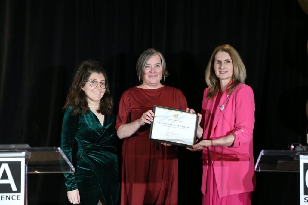 Huron County Library recognized with Minister’s Award for “In Your Backyard Program”