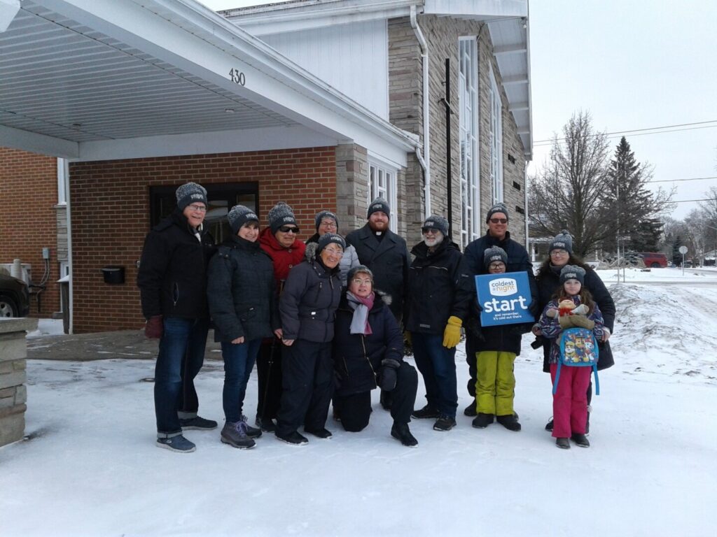 Blyth Blazers held their Coldest Night of Year walk today and raised ,095