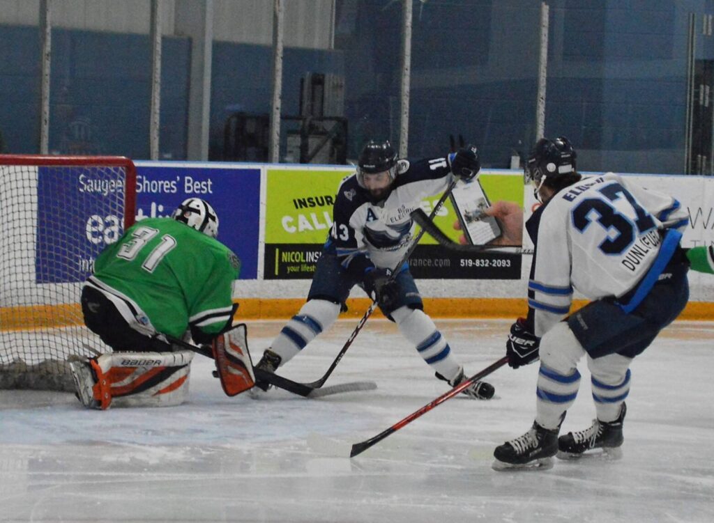 WOAA Senior “AA” Semi-Finals has become battle of Bruce County with Saugeen Shores facing Ripley