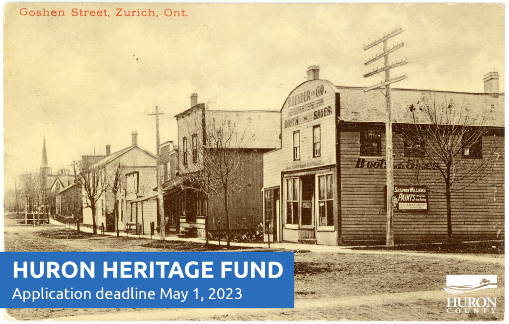 Huron Heritage Fund accepting Applications for Preservation of Assets & Supporting Activities