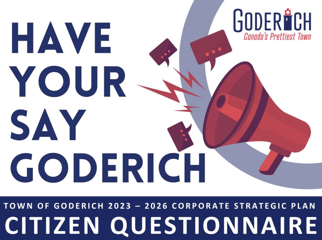 Goderich extends Citizen Questionnaire Deadline to March 31st at 4pm