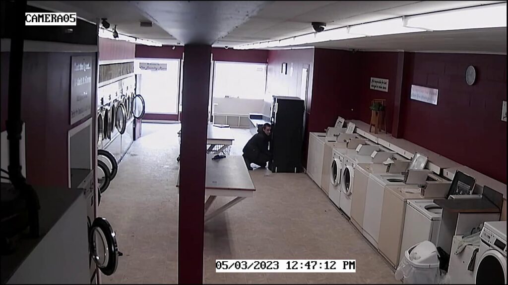 Crimestoppers looking for Person who stole Pop from North Huron Laundromat