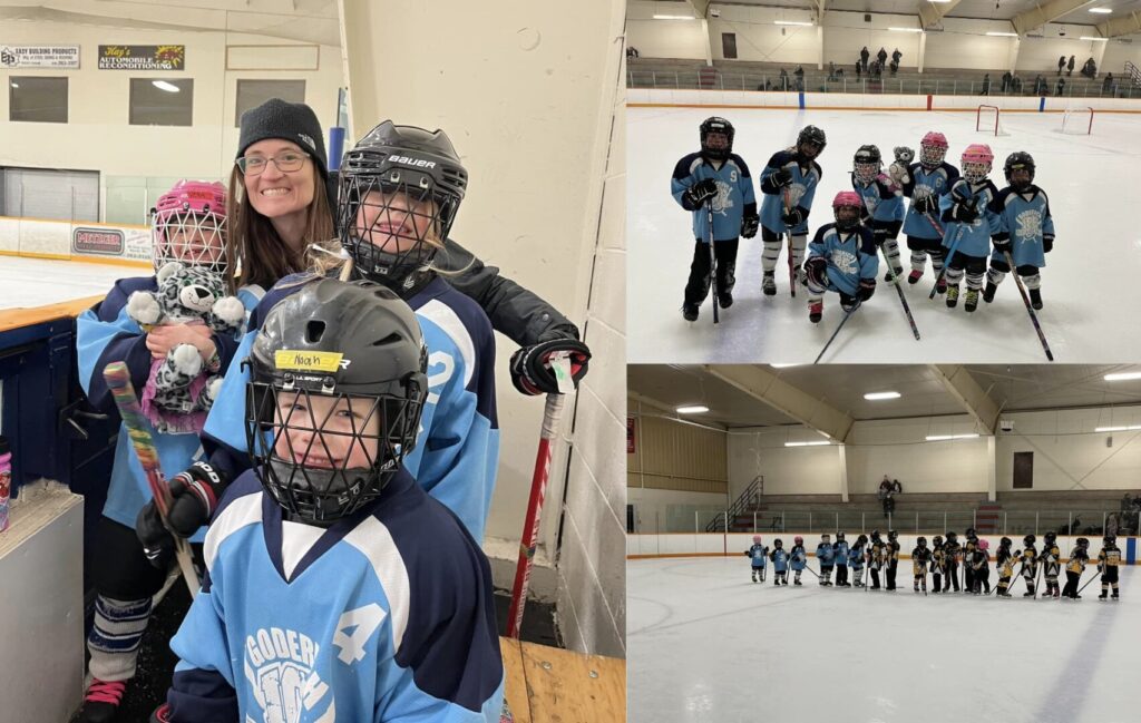 Exeter & Seaforth Ringette hosted March Break Fun for Players Yesterday