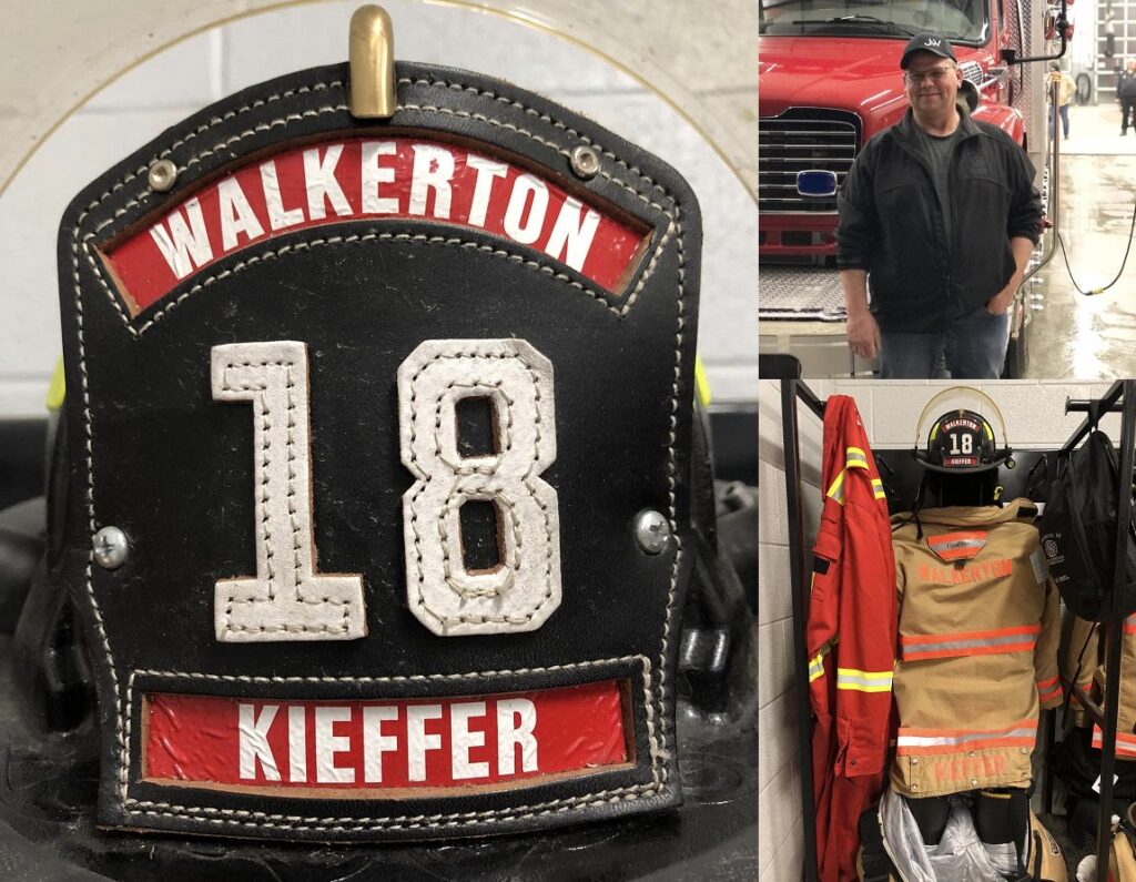 Walkerton Fire announced retirement of Jeff Kieffer after 21 Years