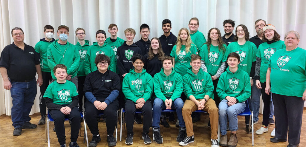 Local Kincardine Robotics Team recognized with Team Sustainability Award at FIRST Robotics Competition