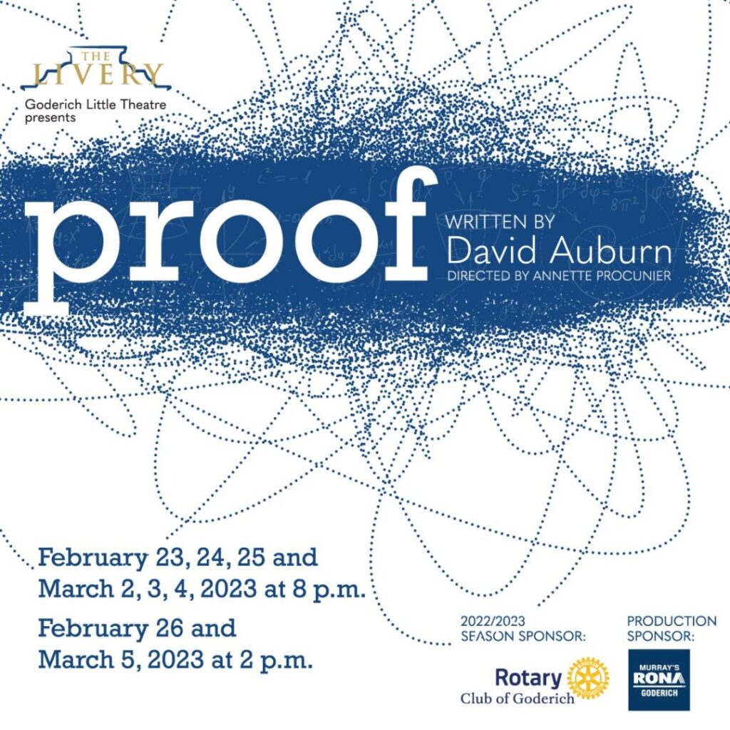 Livery Theatre sees return of show “Proof” for shows tomorrow through Sunday