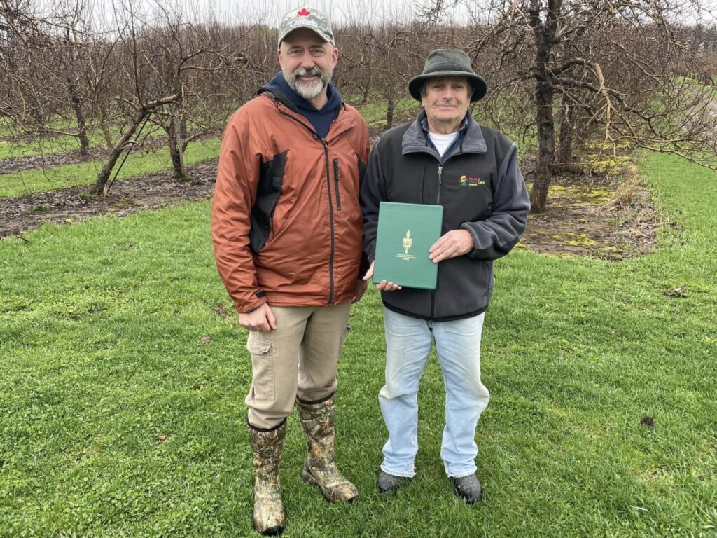 Meaford Apple Grower Brian Gilroy named to Ontario Ag Hall of Fame