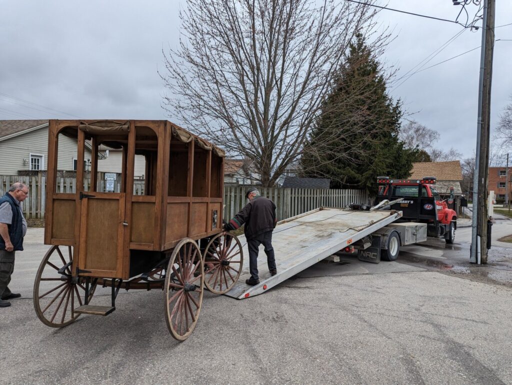 Lucan Heritage & Donnelly Museum loaning Stagecoach back for upcoming Blyth Festival Donnelly Trilogy