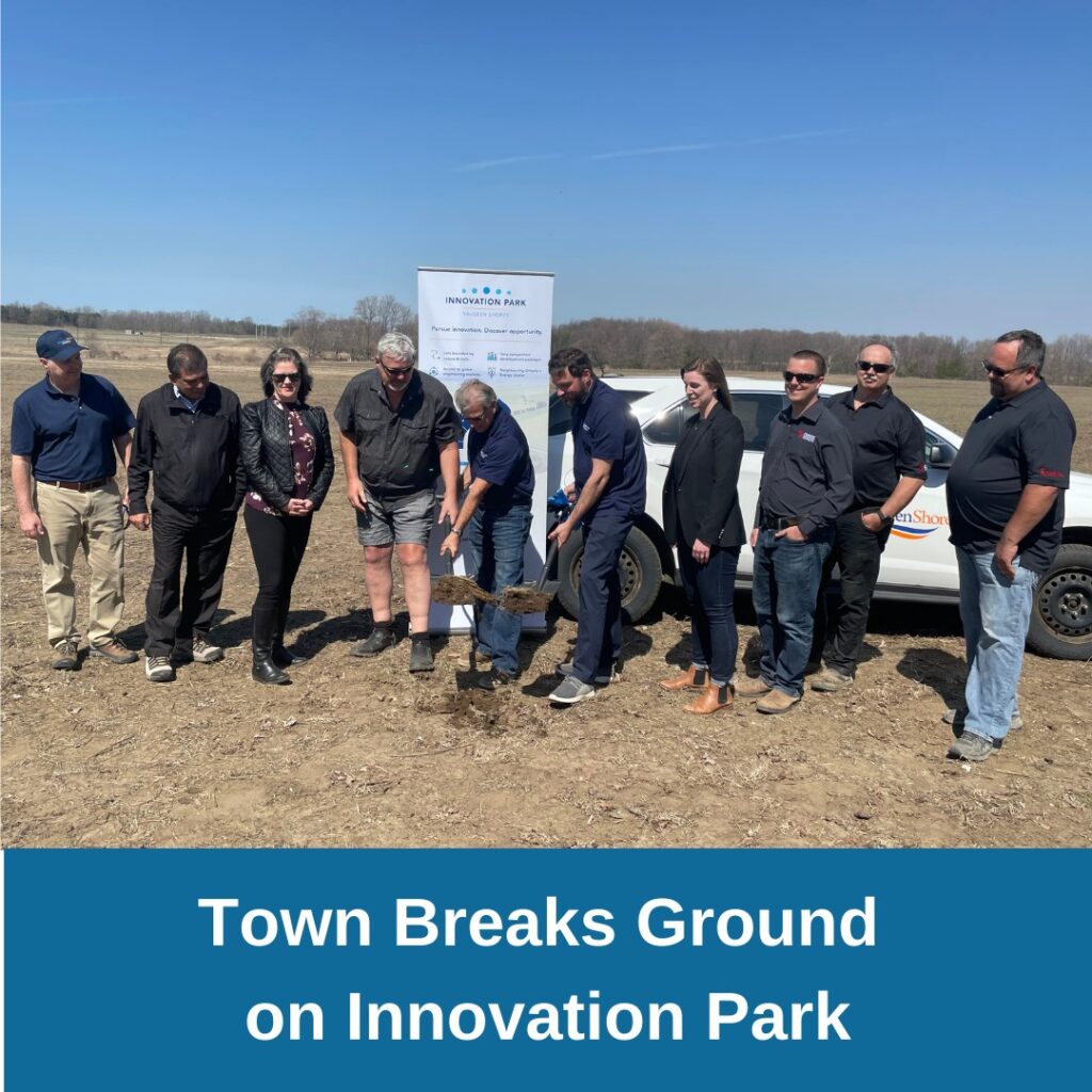 Town of Saugeen Shores breaks ground on its New Innovation Park