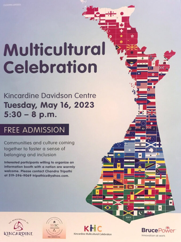 Kincardine set to host Multicultural Celebration at Davidson Centre May 16th