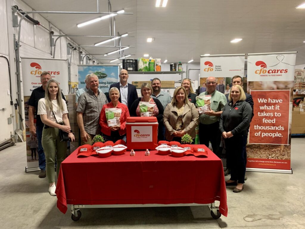 1400 Kilograms of Chicken Donated to Food Bank