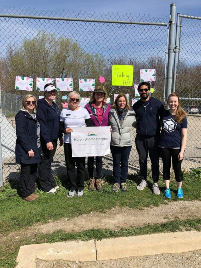 Huron Shores Hike for Hospice