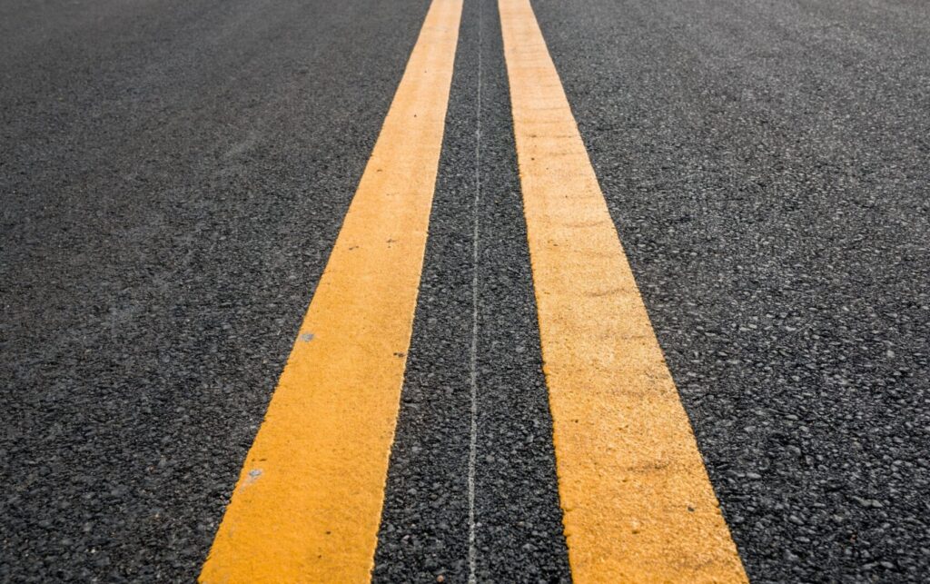 Line Painting Continuing on Bruce County Roads