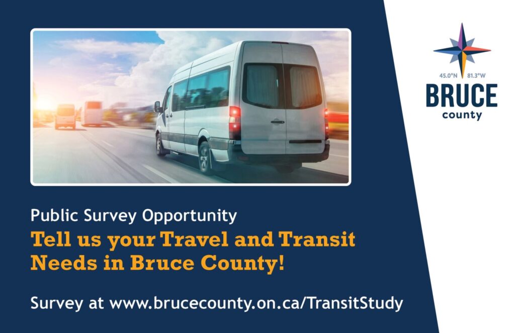 Bruce County undertaking Transit Demand & Feasibility Study