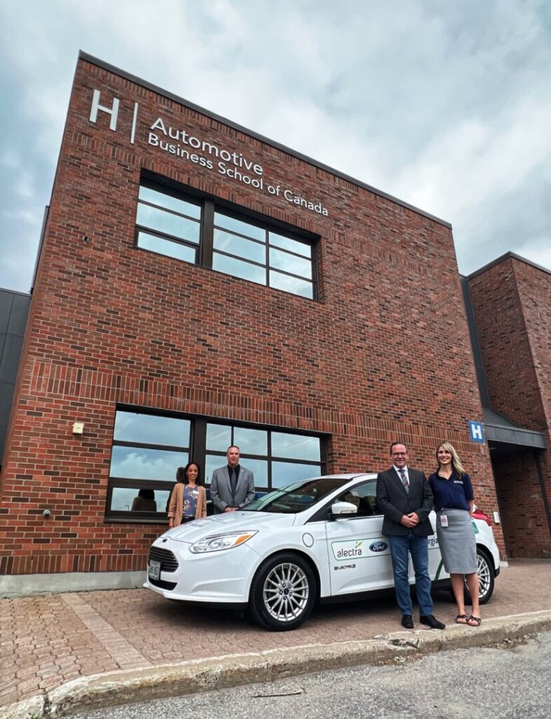 Georgian College partners with School Boards to inspire Careers in EV Automotive