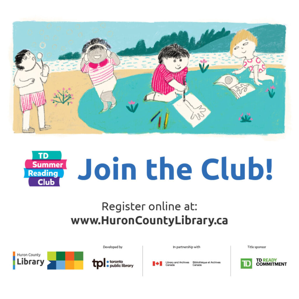 Huron County launches TD Summer Reading Club at all of its Branches