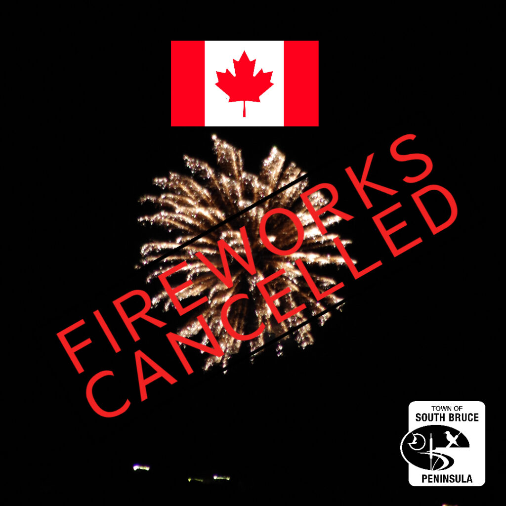 South Bruce Peninsula cancels Canada Day Fireworks in Area due to Fire Ban