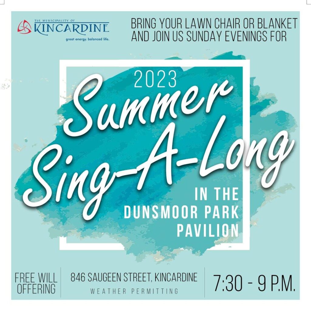 Summer Sing-a-Long Set to return to Dunsmoor Park as of July 2nd