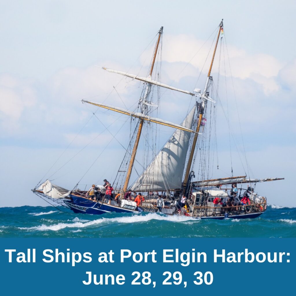 Saugeen Shores set for visit from Tall Ships on June 28th, 29th, and 30th