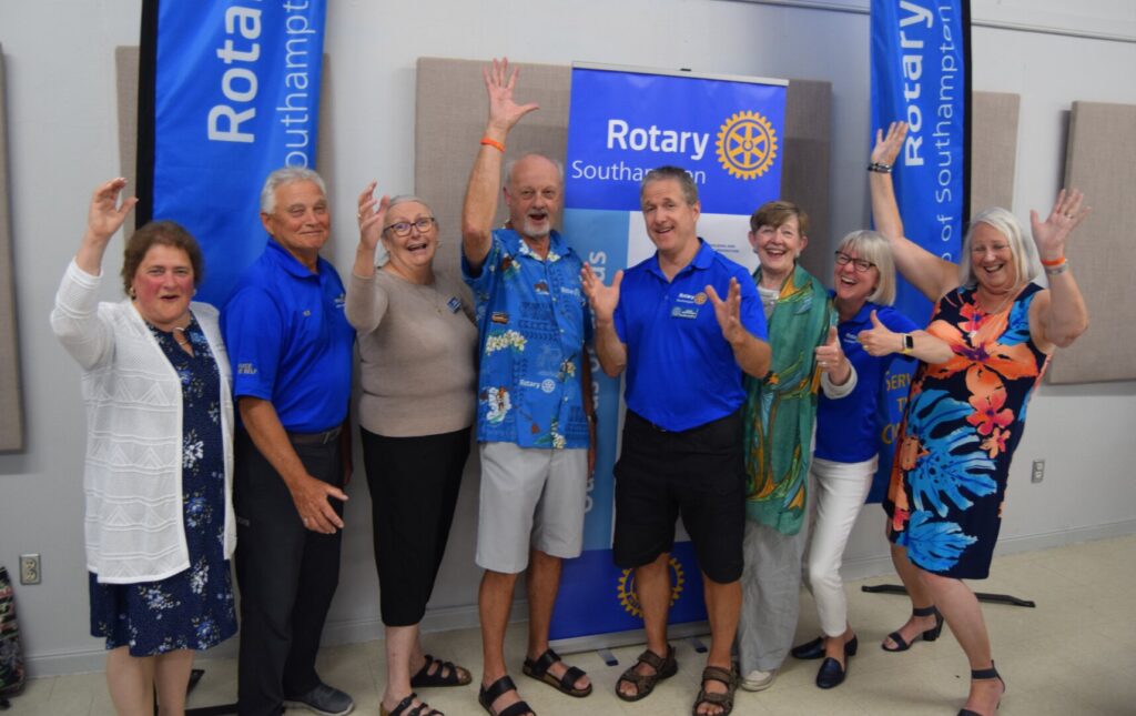 Southampton Rotary unveil new Board at Pass the Gavel Dinner