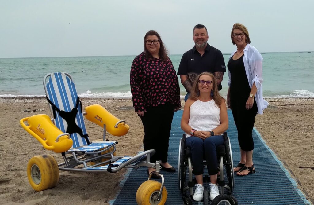 Goderich’s Main Beach to soon offer Free Floating Wheelchair to remove barrier to Water