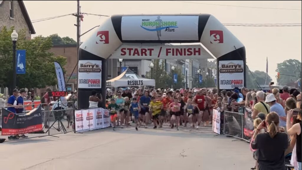 Rotary Huron Shore Run sees Strong Participation & funds raised for Local Charities