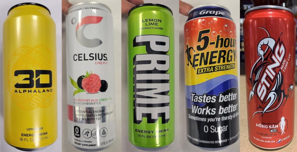 Health Canada recalling certain Energy Drinks due to Caffeine Content & Bad Labelling