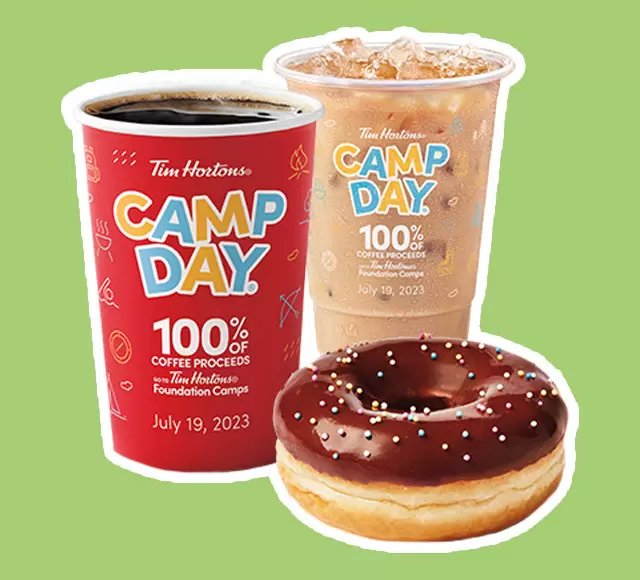 Tim Hortons Camp Day is Wednesday, July 19th | Shoreline Classics FM