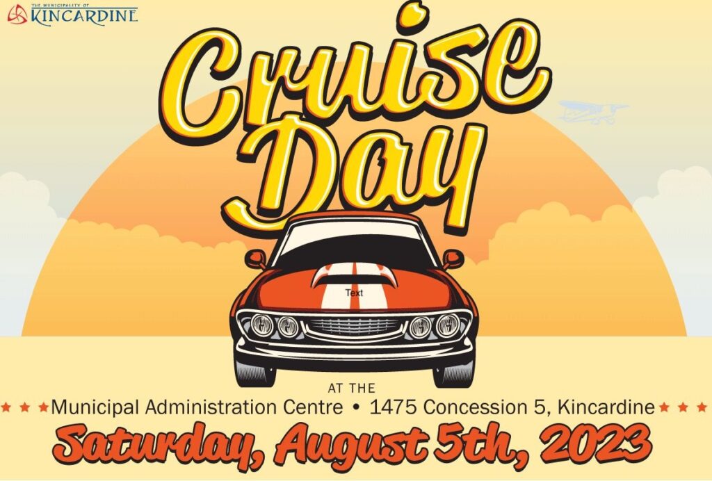 Kincardine Cruise Day TOMORROW!